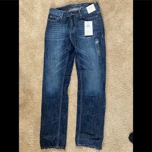 Men’s jeans size 30x32 straight leg, distressed